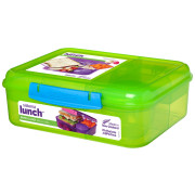Kutija za užinu Sistema Bento Lunch To Go zelena