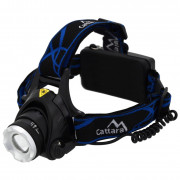Čeona svjetiljka Cattara LED 570lm ZOOM crna/plava
