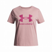 Dječja majica Under Armour BIG LOGO SS-PNK svijetlo ružičasta Pink