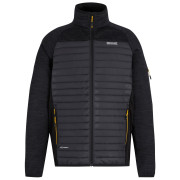 Muška jakna Regatta Ceden Hybrid siva Ash/Black