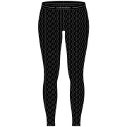 Ženske funkcionalne gaće Icebreaker W Mer 260 Vertex Leggings On-Piste crna/bijela Black/Snow/J