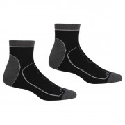 Muške čarape Regatta Samaris TrailSock crna/siva Black/Dkstee