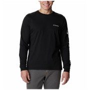 Muška majica Columbia CSC Basic Logo™ LS Sleeve crna