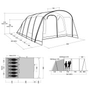 Obiteljski šator Outwell Denver 6