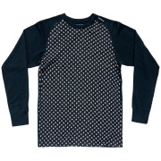 Muške funkcionalne majice Devold Signature Merino 230 Shirt Man crna/bijela INK/RAWWHITE