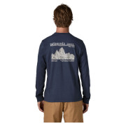 Muška majica Patagonia M's L/S MW Hut Tripper Skyline T-Shirt