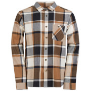 Muška košulja Fundango Harris Shirt smeđa coffee