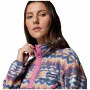 Ženska dukserica Columbia Helvetia™ II Printed Cropped Half Snap