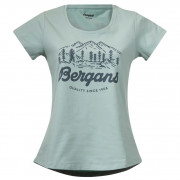 Ženska majica Bergans Classic V2 W Tee svijetlo plava