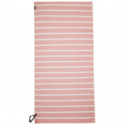 Ručnik za kupanje koji se brzo suši Regatta Print Mfbre Bch Towl ružičasta Shell Pink/White Stripe