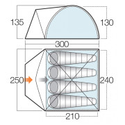 Šator Vango Alpha 400 (2020)