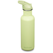 Boca od nehrđajućeg čelika Klean Kanteen Classic 800 ml (w/Flip Seal Sport Cap) svijetlo zelena shadow lime