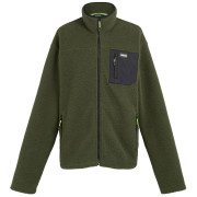 Muške funkcionalne majice dugih rukava Regatta Frankie Borg Fleece khaki/crna Dark Khaki