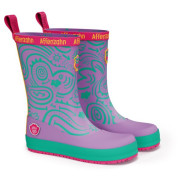 Dječje čizme Affenzahn Rainboot Vegan Plashy Owl Ljubičasta Owl