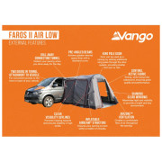 Šator za kamper Vango Faros II Air Low 2022