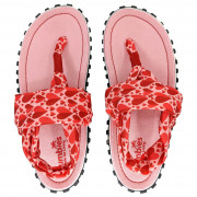 Ženske sandale Gumbies Slingback Sandals - Candy Hearts