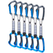 Karabiner za penjanje Skylotec Lime Set Nylon - pack of 6 siva/plava Anthracite/Electricblue