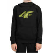 Dječja dukserica 4F Sweatshirt M2761 Deep Black crna Deep Black