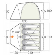 Šator Vango Berkeley 500