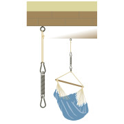 Set za postavljanje viseće ljuljaške  La Siesta Seguro Confort