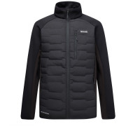 Muška hibridna jakna Regatta Cyrus Hybrid crna Black