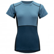 Ženska funkcionalna majica Devold Lauparen Merino 190 T-Shirt Wmn plava/tamno siva