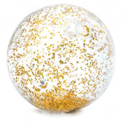 Lopta na napuhavanje Intex Glitter Beach Balls 58070NP zlatna