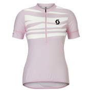 Ženski biciklistički dres Scott Jersey W's Endurance LT SS svijetlo ružičasta bliss pink