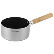 Lonac Outwell Feast Ceramic Saucepan 1.5 L srebrena Black & Grey