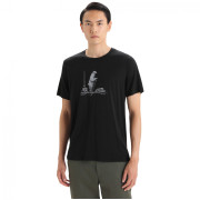 Muške funkcionalne majice Icebreaker Men Tech Lite II SS Tee Polar Paddle