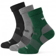 Muške čarape Warg Merino Hike M 3-pack različite varijante boja