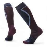 Čarape za skijanje Smartwool W Ski Full Cushion OTC - Recycled boja vina