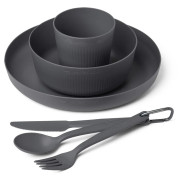 Trepetarijski set Sea to Summit Camp Dinnerware Set - 6 pcs siva Charcoal