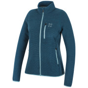 Ženska dukserica MOOA Velmo fleece 210 plava lagoon blue