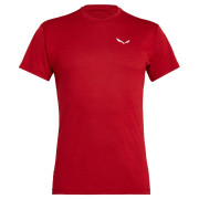 Muška majica Salewa Puez Melange Dry M S/S Tee crvena 1806 tango red melange