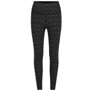 Ženske funkcionalne gaće Icebreaker Women M 260 Tech Vrtx H R Leg AlpGeo crna/bijela Black/Snow/J