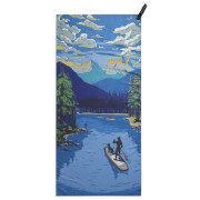 Ručnik za kupanje koji se brzo suši PackTowl Personal Body svijetlo plava Daydream Print