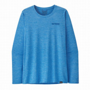 Ženska majica Patagonia W's L/S Cap Cool Daily Graphic Shirt - Lands plava