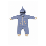 Dječji kombinezon DucKsday Polar Fleece Twin/Blue plava Blue/Sand