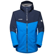 Muška jakna Mammut Convey Tour HS Hooded Jacket Men plava / svijetloplava