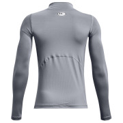 Dječja funkcionalna majica Under Armour HG Armour Mock LS Gray