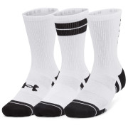 Set čarapa Under Armour Perf Tech Nov 3pk Crew bijela WHT