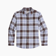 Muška košulja Royal Robins Lieback Organic Cotton Flannel L/S plava / crvena Shasta Blue Oak Pld
