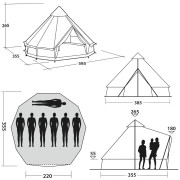 Šator Easy Camp Moonlight Bell