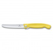 Sklopivi nož Victorinox Swiss Classic - oštri nazubljeni žuta Yellow