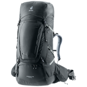 Ženski planinarski ruksak Deuter Aircontact Pro 75+10 SL crna graphite