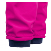 Softshell hlače za mališane s runom Unuo Softshell vzor