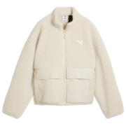 Ženska jakna Puma Re:Fibre Sherpa Jacket W bijela Alpine Snow