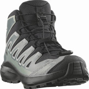 Dječja obuća Salomon Xa Pro Mid Wp J Black-Sedona Sage-Wrought Iron