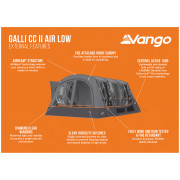 Šator za kamper Vango Galli CC II Air Low